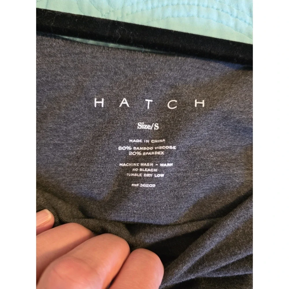 Hatch Size Small‎ Gray Bodycon 3/4  Sleeve Dress